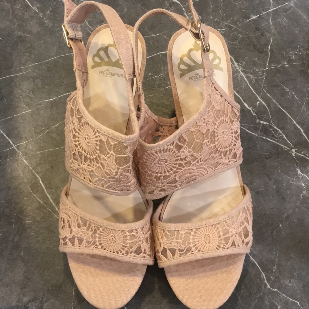 Brand new fergalicious wedges